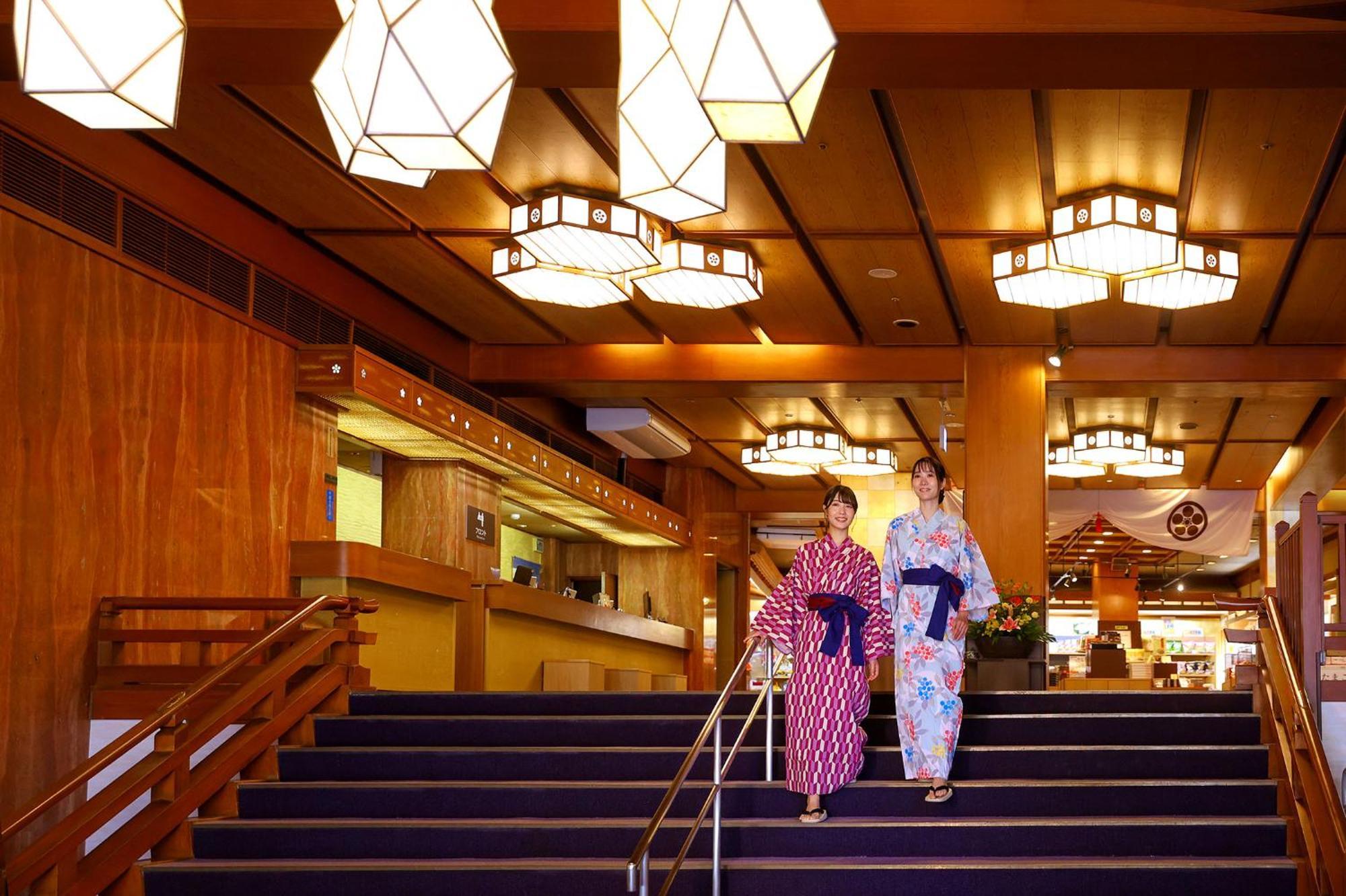 Ooedo Onsen Monogatari Premium Yamashitaya Hotel Kaga  Exterior foto
