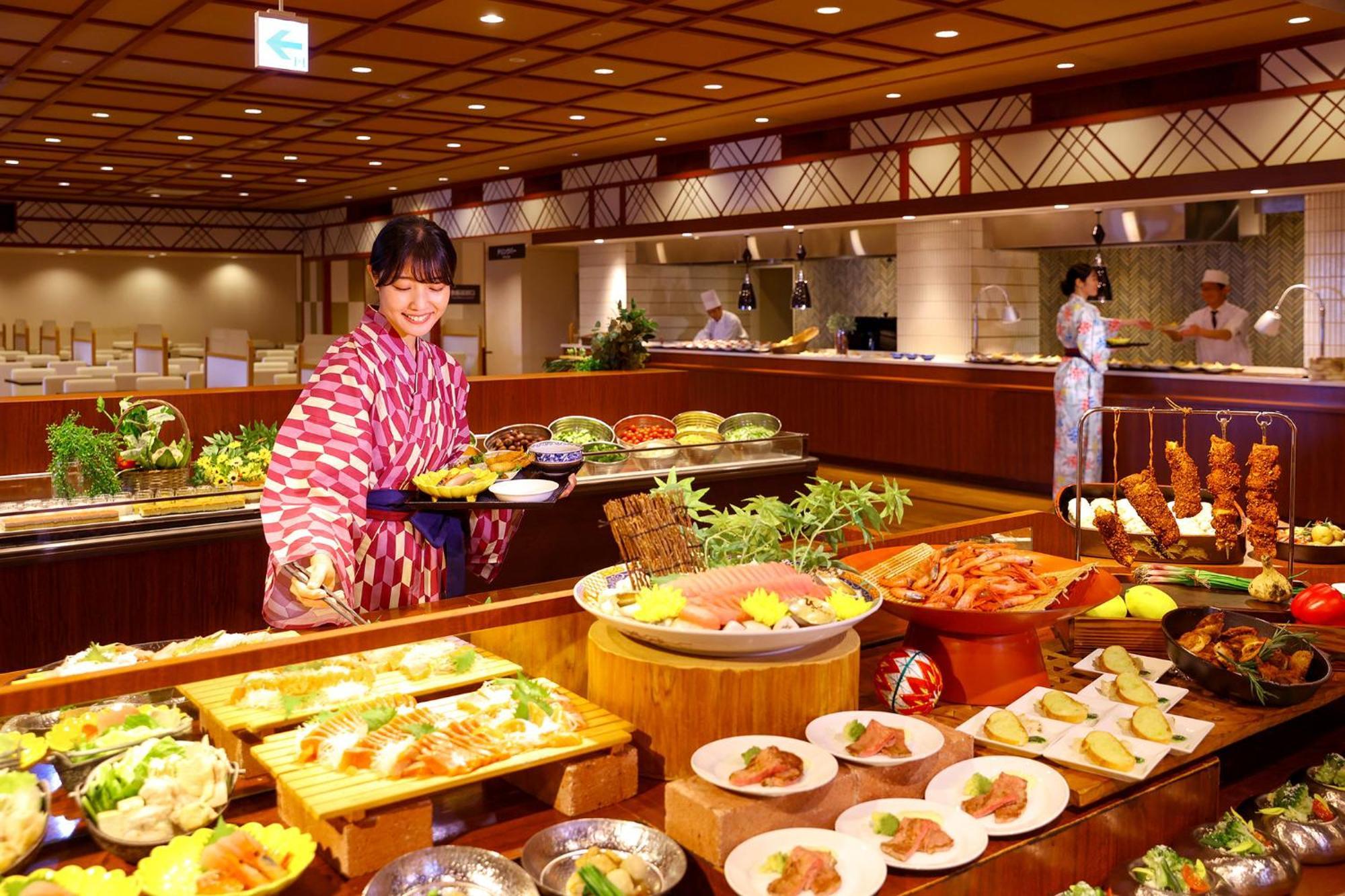Ooedo Onsen Monogatari Premium Yamashitaya Hotel Kaga  Exterior foto